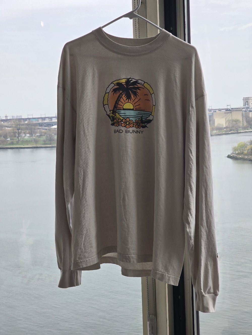 Bad Bunny Worlds Hottest Tour Long Sleeve Tee Concert Merch 2022.